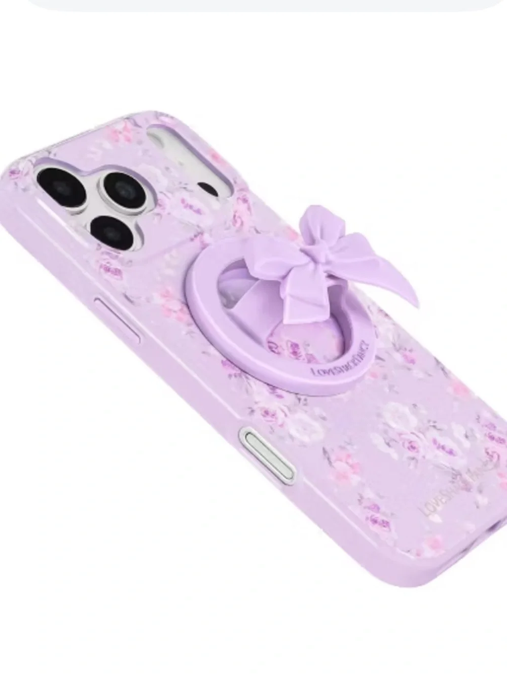 LoveShackFancy x Target - Case-Mate Magnetic Silicone Bow Phone Grip NWT